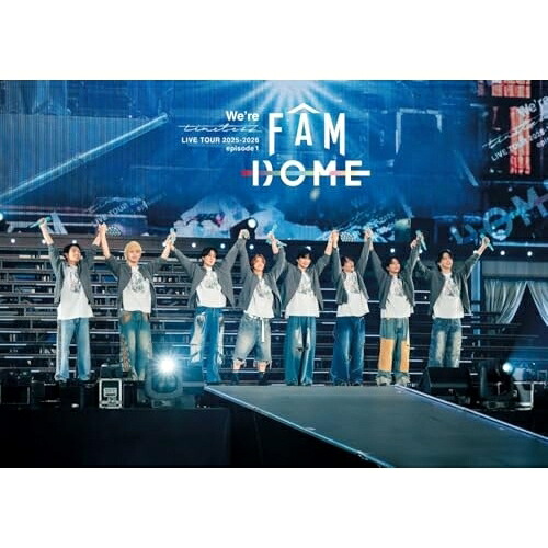 DVD / timelesz / We're timelesz LIVE TOUR 2025-2026 episode 1 FAM DOME (本編ディスク1枚+特典ディスク2枚) (通常盤) / OVBT-11006