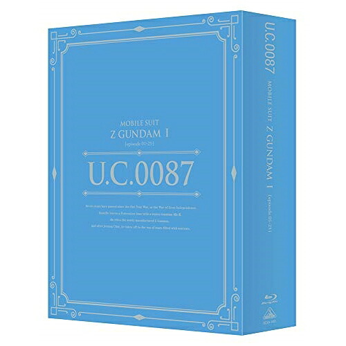 【取寄商品】BD / TVアニメ / 機動戦士Zガンダム I(Blu-ray) (本編ディスク5枚+特典ディスク1枚) / BCXA-1481