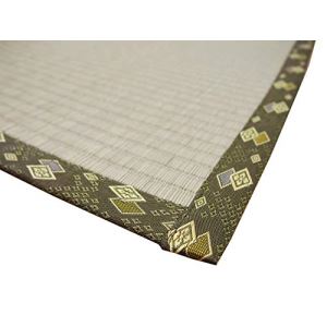 【新生活】 国産い草カーペット 琥珀 江戸間8帖 (352cm × 352cm) 【取寄商品】【北海道・沖縄送料別】