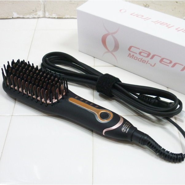 テレビで話題 B-50JBK carerise Model-J ブラシ型ヘアアイロン ブラック www.singaporedreamhome.com