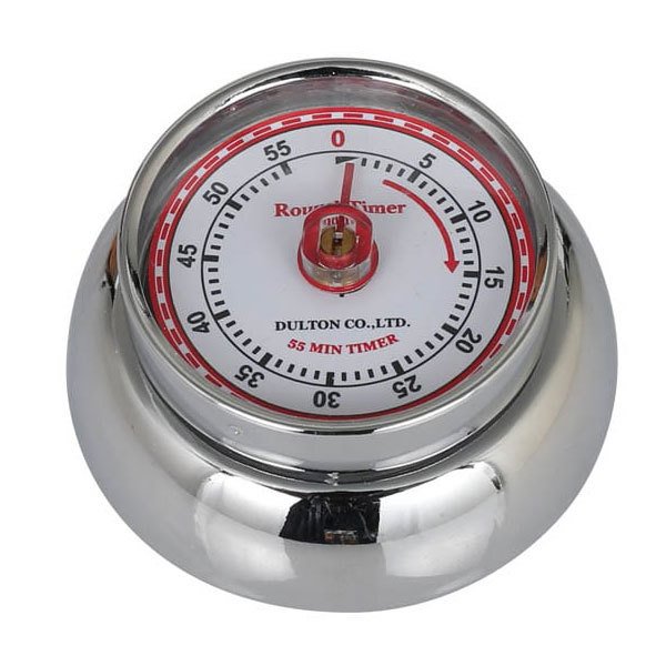 DULTON ダルトン 100-189CR CHROME KITCHEN MAGNET TIMER W ウィズ キッチンタイマー マグネット  新製品情報も満載 キッチンタイマー