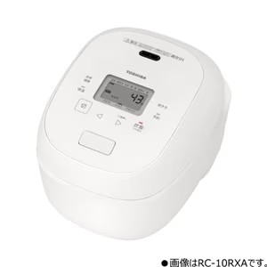 RC-18RXA-W 東芝 TOSHIBA 炎匠炊き 真空IH炊飯器 銅かまど丸釜 1升炊き ミルキーホワイト|apex店