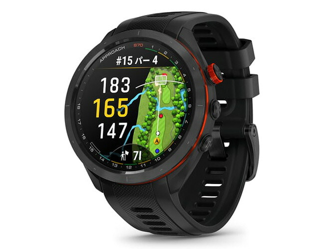 APPROACH-S70-47MM-BK ガーミン GARMIN ゴルフGPSウォッチ 010-02746-22 Approach S70 47mm Black (アプローチ S70 ブラック)|apex店