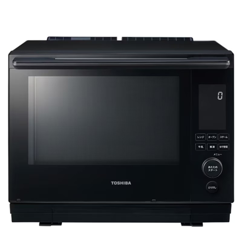 ER-D5000B-K 東芝 TOSHIBA 石窯ドーム 過熱水蒸気オーブンレンジ 30L 2段調理対応 グランブラック