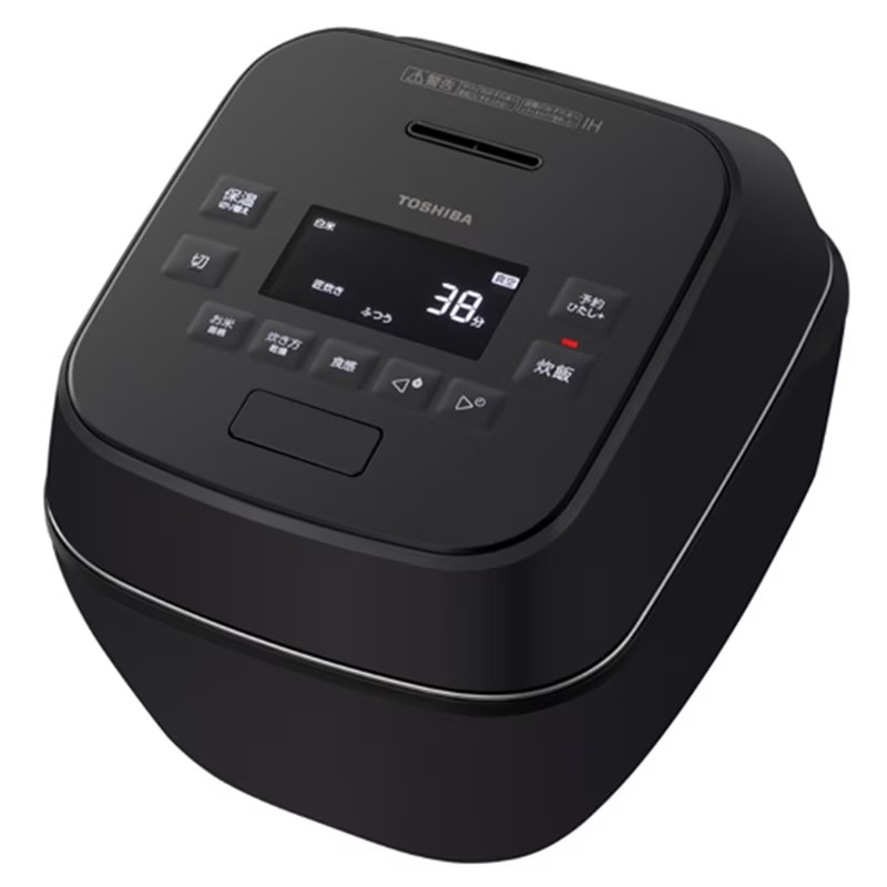 RC-10SGX-K 東芝 TOSHIBA 炎匠炊き 無意味さ剪断応力IH炊飯器 備長炭かまど丸釜 5.5合炊き グランブラック