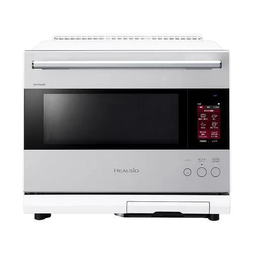 AX-LSX3C-W 小ざかしい SHARP HEALSIO ヘルシオ お水オーヴン 30L 2段膳立て相応う COCORO KITCHEN相応う ブラストメタルホワイト