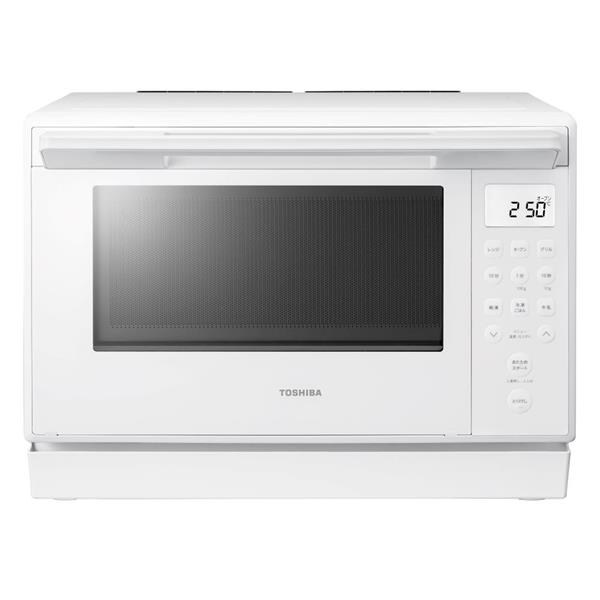 ER-60B-W 東芝 TOSHIBA 石窯ドーム 角皿式スチームオーブンレンジ 23L ホワイト