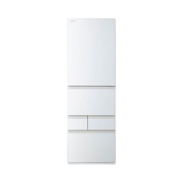 大阪限定設置込み GR-A41GXHL-EW 東芝 TOSHIBA VEGETA ベジータ 冷蔵庫 411L・幅60cm・左開き・5ドア・グランホワイト|apex店
