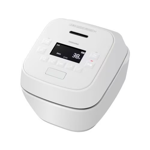 RC-10SGA-W 東芝 TOSHIBA 炎匠炊き 無意味さ剪断応力IH炊飯器 備長炭かまど丸釜 5.5合炊き グランホワイト