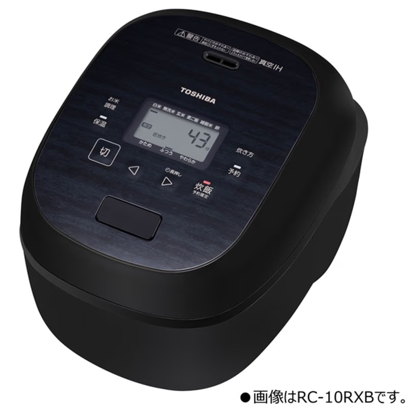 RC-18RXB-K 東芝 TOSHIBA 炎匠炊き 真空IH炊飯器 銅かまど丸釜 1升炊き グランブラック｜apex店