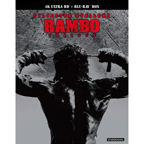 【取寄商品】BD / シルヴェスター・スタローン / ランボー・トリロジー 4K Ultra HD Blu-ray BOX (4K Ultra HD Blu-ray3枚+Blu-ray3枚) / DAXA-5648｜サプライズＷＥＢ