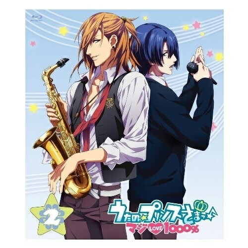 BD / TVアニメ / うたの☆プリンスさまっ♪ マジLOVE1000% 2(Blu-ray) (Blu-ray+CD) / KIZX-32