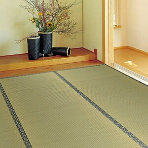 【新生活】 い草カーペット 白馬（はくば） 江戸間4.5畳 (261cm × 261cm) 【取寄商品】【北海道・沖縄送料別】
