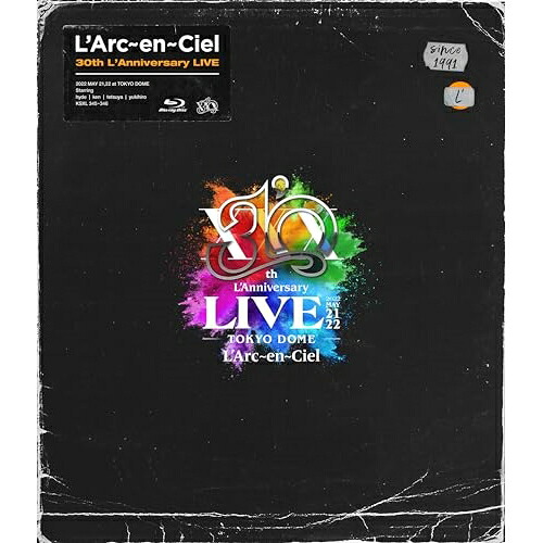 BD / L'Arc-en-Ciel / 30th L'Anniversary LIVE(Blu-ray) (通常盤