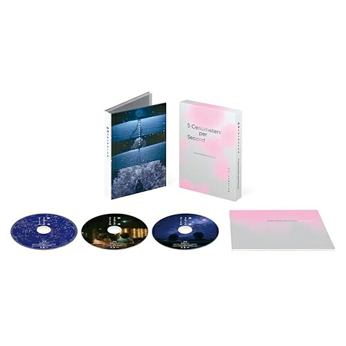 【取寄商品】BD / 邦画 / 秒速5センチメートル 豪華版(Blu-ray) (本編ディスク1枚+特典ディスク2枚) (豪華版) / TCBD-1925[4/15]発売