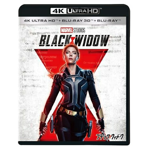 【取寄商品】BD / スカーレット・ヨハンソン / ブラック・ウィドウ (4K Ultra HD Blu-ray+3D Blu-ray+2D Blu-ray) / WDUF-1115