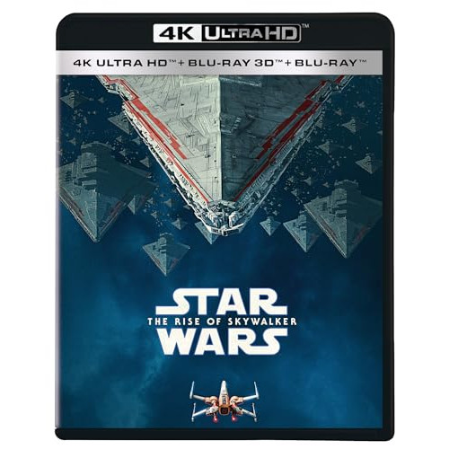 【取寄商品】BD / キャリー・フィッシャー / スター・ウォーズ/スカイウォーカーの夜明け (本編4K Ultra HD Blu-ray+本編3DBlu-ray+本編2DBlu-ray+特典2DBlu-ray) / WDUF-1147