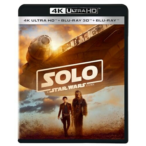 【取寄商品】BD / オールデン・エアエンライク / ハン・ソロ/スター・ウォーズ・ストーリー (本編4K Ultra HD Blu-ray+本編3D Blu-ray+本編2D Blu-ray+特典2D Blu-ray) / WDUF-1167