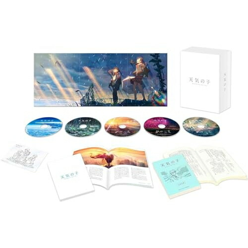 【取寄商品】BD / 劇場アニメ / 「天気の子」 コレクターズ・エディション(Blu-ray) (本編Blu-ray1枚+本編4K Ultra HD Blu-ray1枚+特典Blu-ray3枚) (初回生産限定版) / TBR-30000D