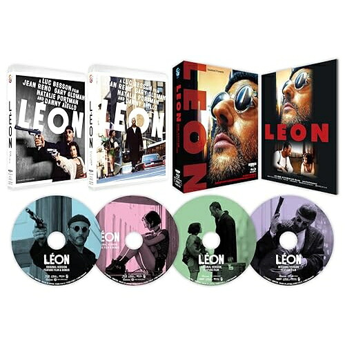 【取寄商品】BD / ジャン・レノ / レオン 完全版/オリジナル版 (4K Ultra HD Blu-ray2枚+Blu-ray2枚) / TCBD-1131