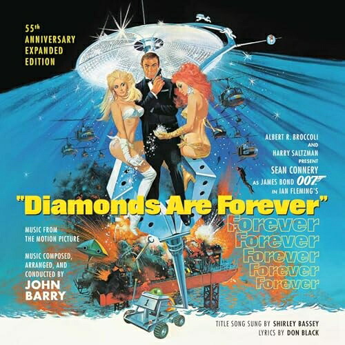 【取寄商品】CD / JOHN BARRY / オリジナル・サウンドトラック 007 ダイアモンドは永遠に-リマスター拡張版- (ライナーノーツ) (世界限定5000枚盤/輸入盤国内仕様) / RBCP-5886|サプライズWEB