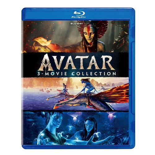 【取寄商品】BD / 洋画 / アバター:ブルーレイ 3ムービー・コレクション(Blu-ray) (本編ディスク3枚+特典ディスク3枚) / WDXF-1191|サプライズWEB