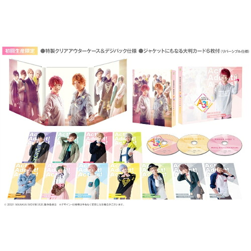 BD / 邦画 / MANKAI MOVIE『A3!』～SPRING & SUMMER～ Blu-rayコレクターズ・エディション(Blu-ray) (本編ディスク1枚+特典ディスク2枚) / PCXE-60199