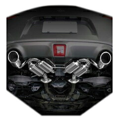 Z34系　フェアレディZ用PFSブリッジループサウンドマフラー