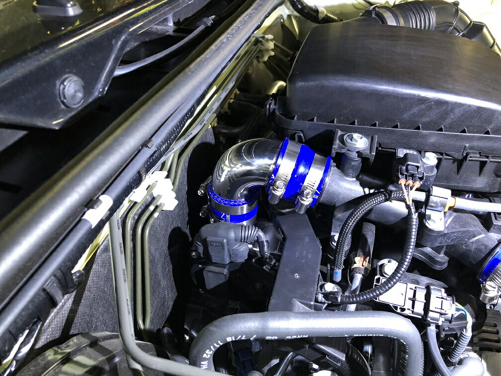 楽天市場】ジムニー JB64 インテークパイプ ステンレス : メタル