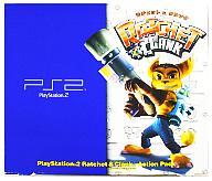 【中古】PS2ハード プレイステーション2本体 Ratchet ＆ Clank Action Pack