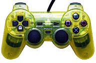 【中古】PS2ハード アナログコントローラ (DUALSHOCK 2) レモン・イエロー