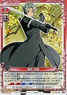 【中古】プレシャスメモリーズ/C/キャラ/赤/ブースター 百花繚乱-サムライガールズ- 01-004[C]：柳生 宗朗画像