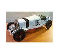 【中古】ミニカー 1/18 Mercedes-Benz SSKL 1931 Grober Preis von Deutschland #8(ホワイト×ブラック) [M-082]