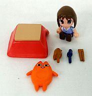 【中古】トレーディングフィギュア 大阪セット(?スペシャル/こたつ・お父さんクッション・割り箸・ナス・タカ)「あずまんが大王 じおらまあずまんが」画像