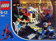 【中古】手あそび LEGO 金剛石押し込み強盗を追え! 「レゴ スパイダーマン2」 4853