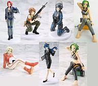 【中古】トレーディングフィギュア BATTLE DRESS GIRLS 戦闘服娘 全7種コンプリートセット