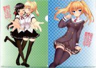 【中古】クリアファイル 秋子＆アナスタシア A4クリアファイル「お兄ちゃんだけど愛さえあれば関係ないよねっ コミック2巻＆文庫6巻」とらのあな同時購入特典画像