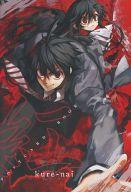 【中古】ポストカード(キャラクター) 紅真九郎＆九鳳院紫 ポストカードブック 「紅 Kure-nai」 ジャンプSQ. 2008年9月号特別付録画像