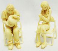 【中古】トレーディングフィギュア 大野 加奈子＆田中 総市郎+(備品)/象牙ver. 「げんしけん フィギュアコレクション」画像