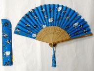 【中古】扇子(キャラクター) 猫のダヤン扇子BOOK 「わちふぃーるど」画像