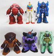 【中古】食玩 トレーディングフィギュア 全6種セット 「機動戦士ガンダム ソフビスーツガンダム」