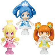 【中古】手あそび プリコーデドール ドキドキ!プリキュア1 3体書き割り 「プリキュアオールスターズ」