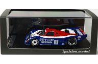 【中古】ミニカー 1/43 YHP Nissan R91CP #1 1991 JSPC(青碧×赤いこと) [IG0112]