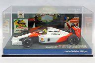 【中古】ミニカー 1/43 マクラーレン ホンダ MP4/6 ブラジル連邦共和国GP勝ちとる 1991 Shell #1(白いこと×オレンジ色) Limited Edition [403914301]