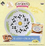 【中古】皿・茶碗(キャラクター) パンダくん そっくりテーブルコレクション 「一番くじ しろくまカフェ 〜スナップコレクション〜」 G賞画像