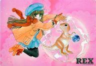 【中古】下敷き 立野千恵＆REX B5下敷き 「REX 恐竜物語」画像