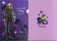 【中古】クリアファイル 5.ウキョウ(背景パープル) A4クリアファイル 「AMNESIA-アムネシア-」画像