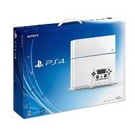 【中古】PS4ハード プレイステーション4本体 グレイシャー・ホワイト(HDD 500GB / CUH-1100AB02)