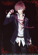 【中古】キャラカード(キャラクター) 逆巻アヤト アニメ版権ジャケット絵柄ブロマイド 「DVD DIABOLIK LOVERS 第1巻 限定版」 アニメイト購入特典画像