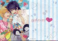【中古】クリアファイル 康介＆勢多川(アイスクリーム) A6クリアファイル 「ひとりじめマイヒーロー」 アニメイト gateauフェア 購入特典画像
